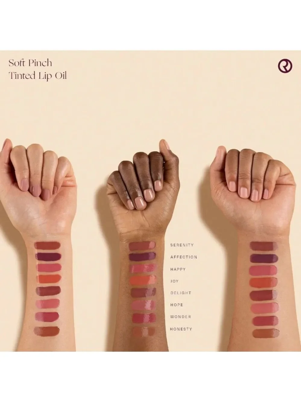 NIB Rare Beauty Soft Pinch Tinted Lip Oil in Hope